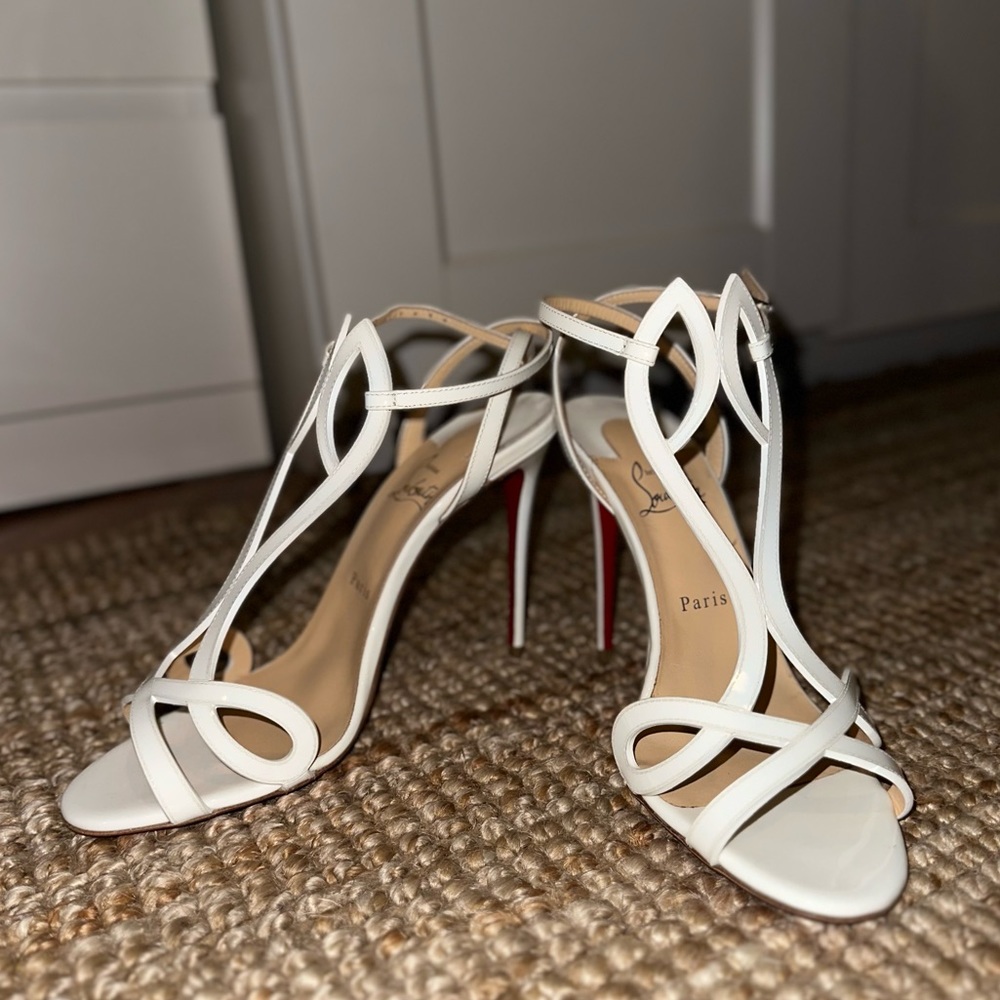 Christian Louboutin double L sandals